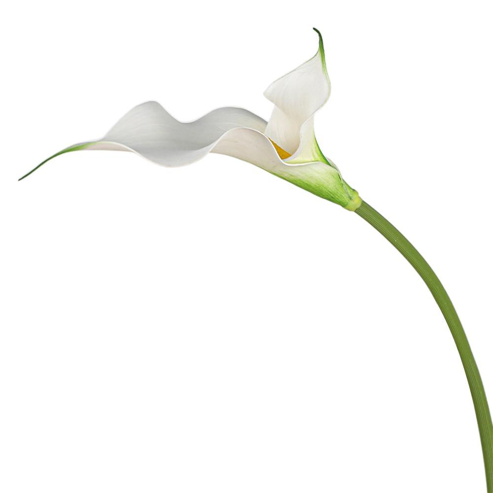 Real Touch Simulation Calla Lily EVA Faux Flower New Floral Arrangement  Home Decoration