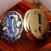 Creative Quartz Music Box Pocket Watch - Harry's College Epoxy Music Box Watch