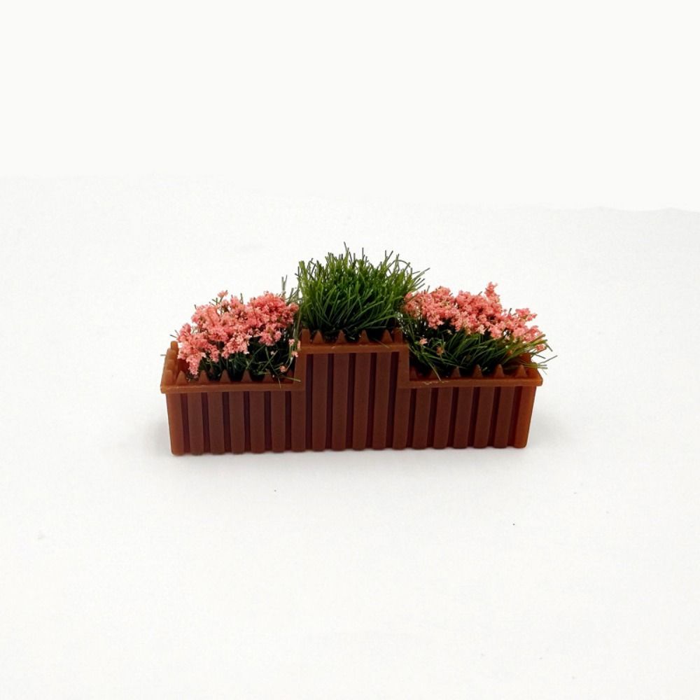 Lifelike Dollhouse Simulated Flowers 10 Colors Garden Lifelike Artificial Flower  Doll House Decor