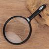 130 mm Professionel Forstørrelsesglas 3x Smykkelupe Håndholdt Forstørrelsesglas Lupa til Mønter Frimærker Ældre Læsning