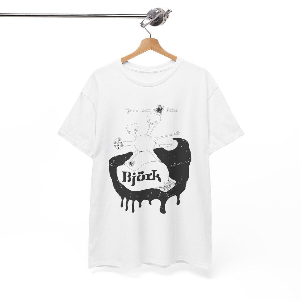 Bjork Greatest Hits 2002 TShirt  Music Shirt Bjork Tour Rock Band Unisex Tee Unisex T-Shirt XXL