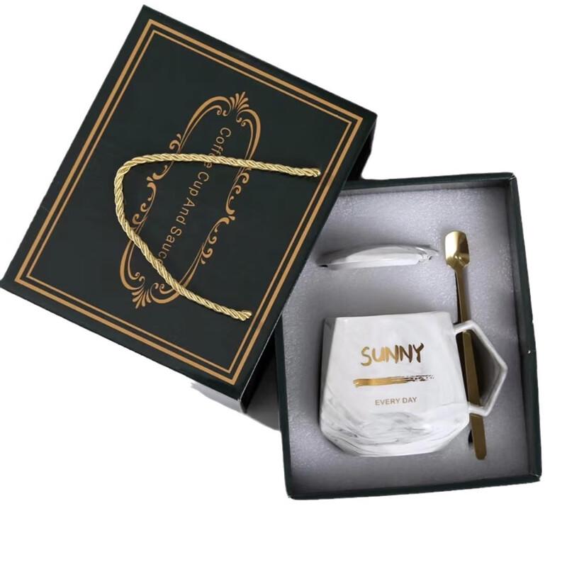 Tianyan 55°C Intelligente Beheizte Keramiktasse Geschenkset