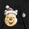 Winnie the Pooh Childrens/Kids Ho Ho Ho, Merry Christmas Heather Hoodie
