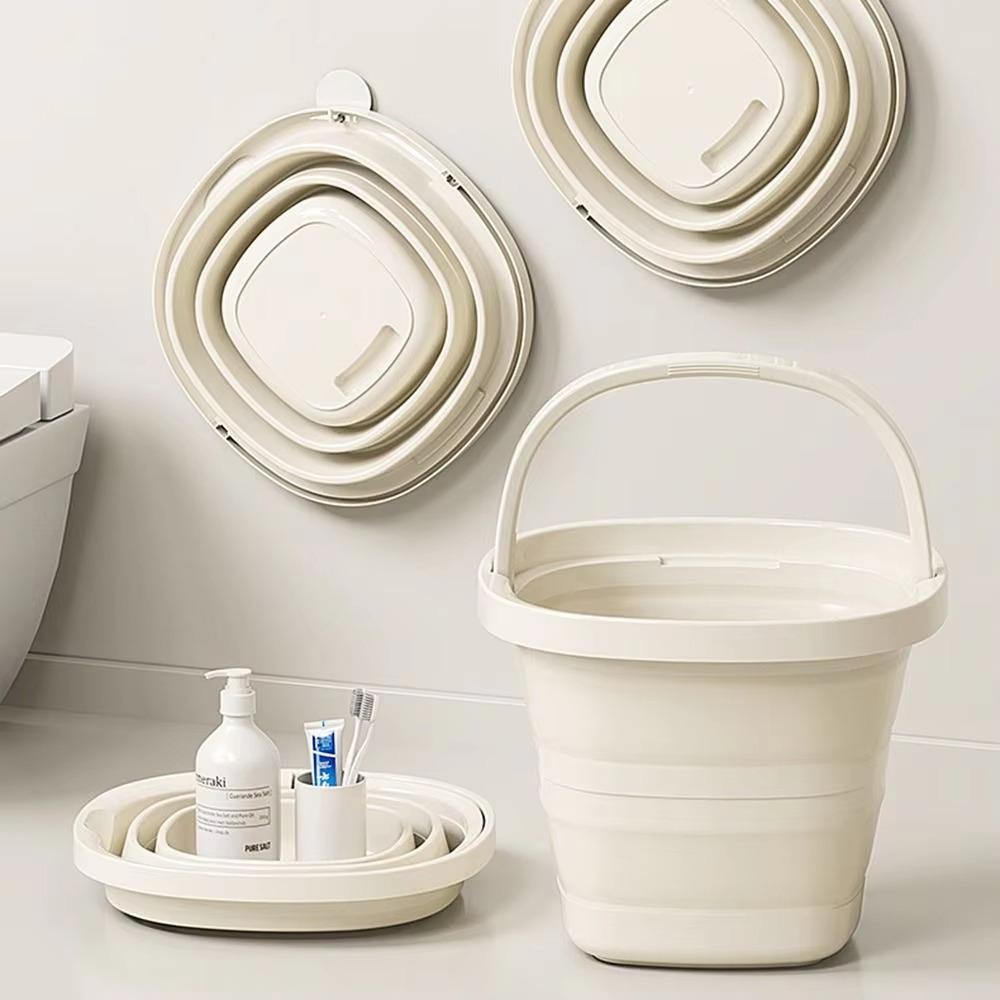 5L Wash Basin Fishing Bucket Fishing Bucket New Folding Bucket For Car