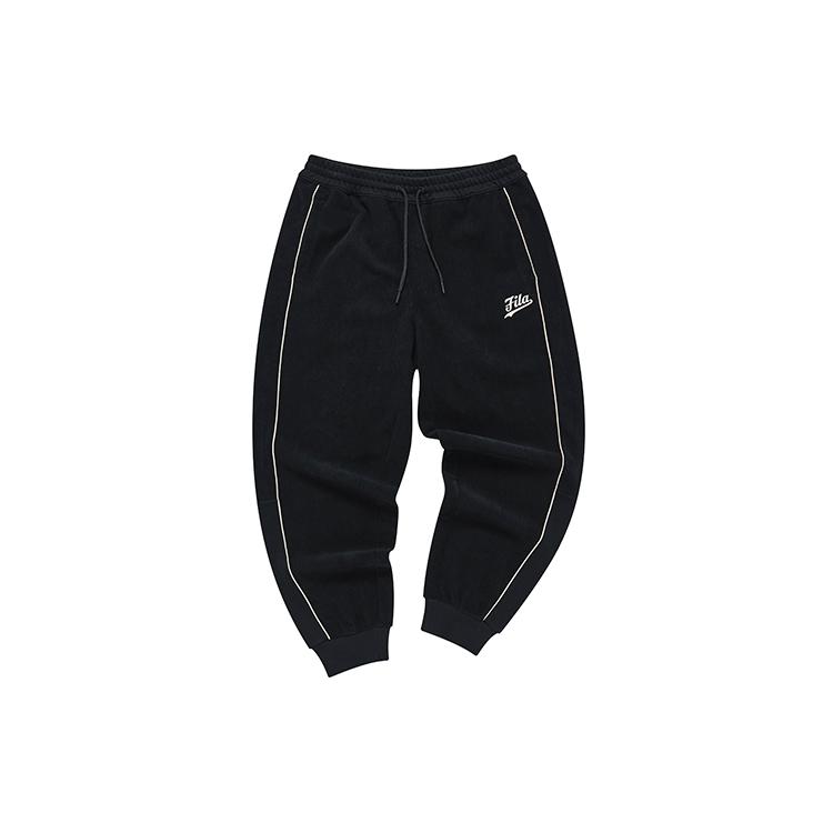 FILA FUSION Knitted Sweatpants Men's Pitch Black T11M312603FBK