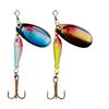 Multicolor Spinners Baits With Rotating Metal Blade Easyly Operations for Saltwater Fishing Enthusiasts