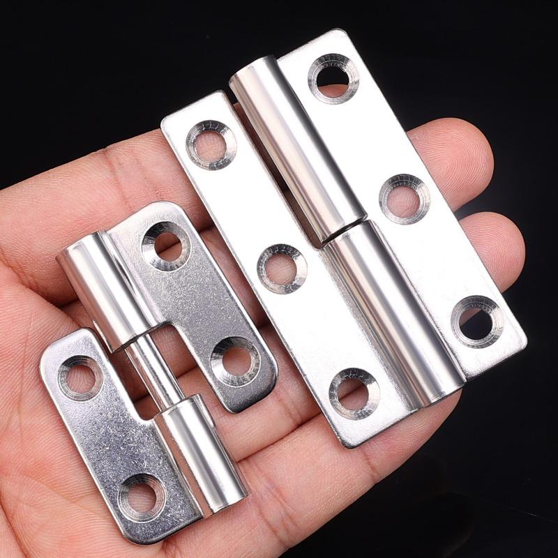 Stainless Steel Hinges Door Connector Universal Furniture Drawer Cabinet Fitting Hinge Detachable Furniture Hardware Accessories