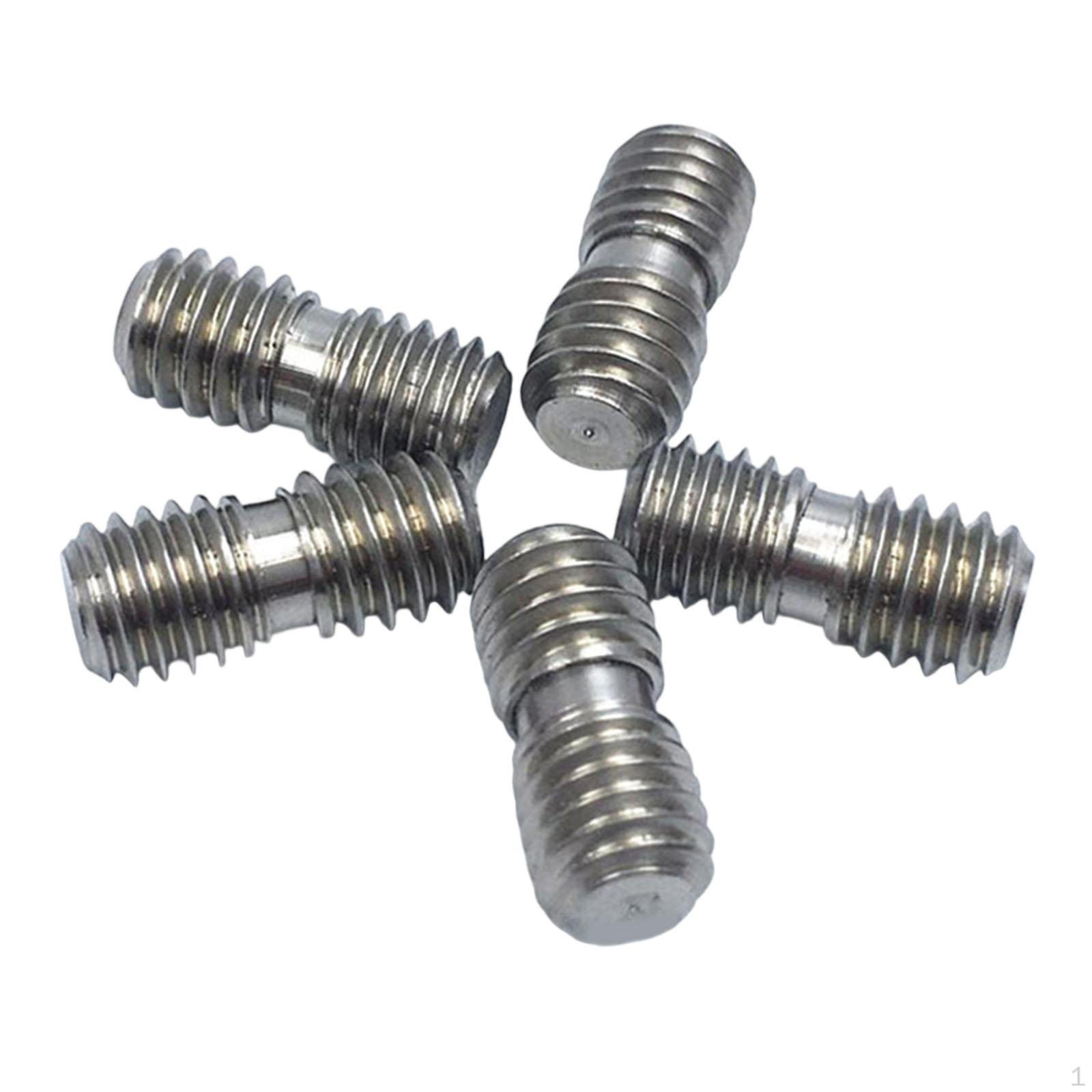 

5 шт. Адаптерный винт M8 Док-станция Инструмент для ремонта вмятин Кузовное оборудование Винты с наконечником для автосервиса