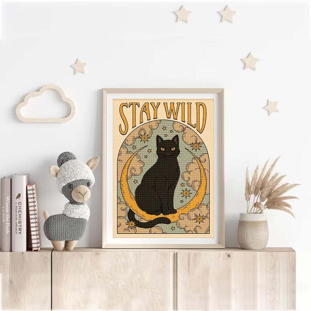 Tier Tarot Karten Diamant Malerei Niedlicher Waschbär Katze 5D DIY Voll Strass Mosaik Stickerei Kreuzstich Set Heimdekor Geschenke