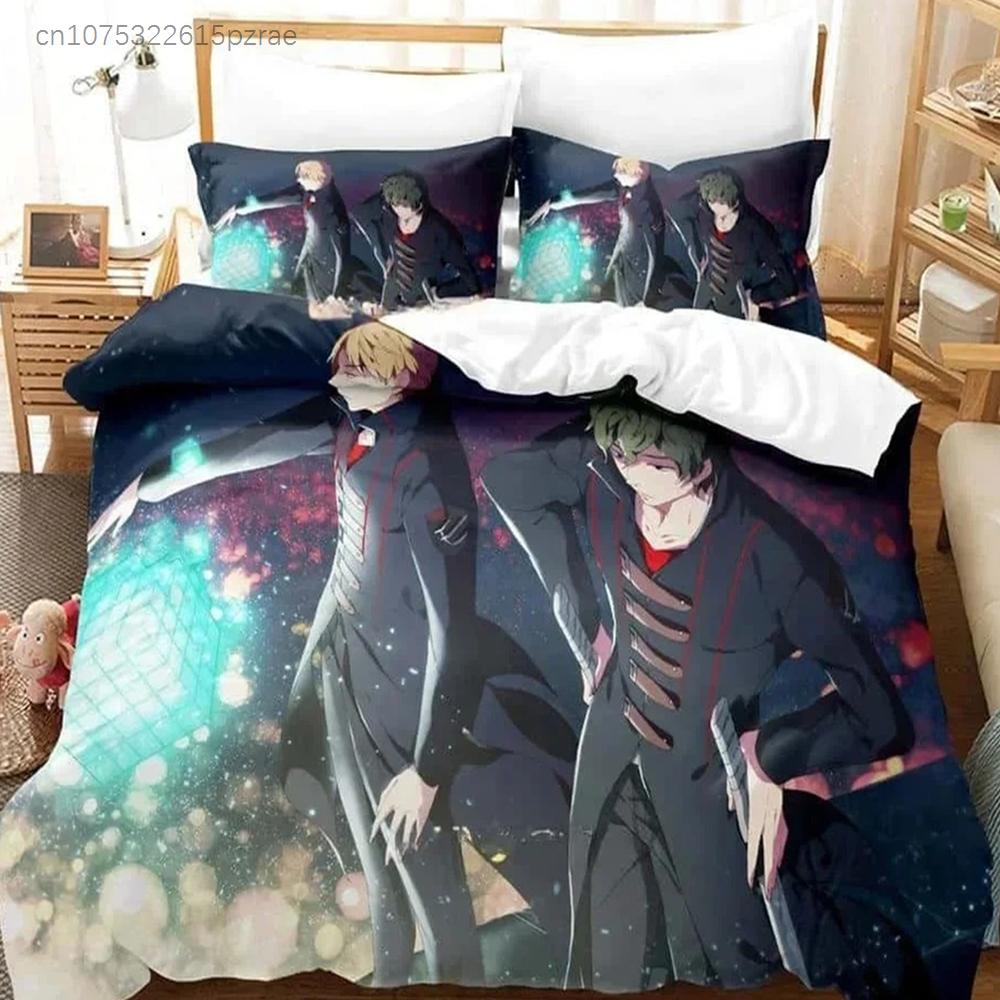 3D Print Anime World Trigger Bedding Set 3D Printed Suitable For Bedroom Duvet Cover Set With Pillowcases Kids Home Textile