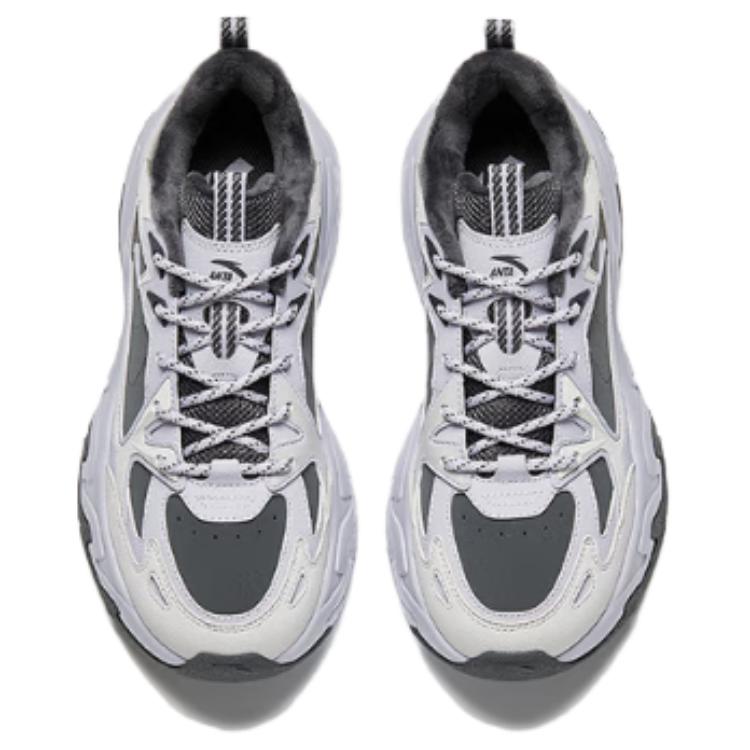 Anta Rock Cushioning Height Increasing Low Top Casual Shoes Women's 122548856-1