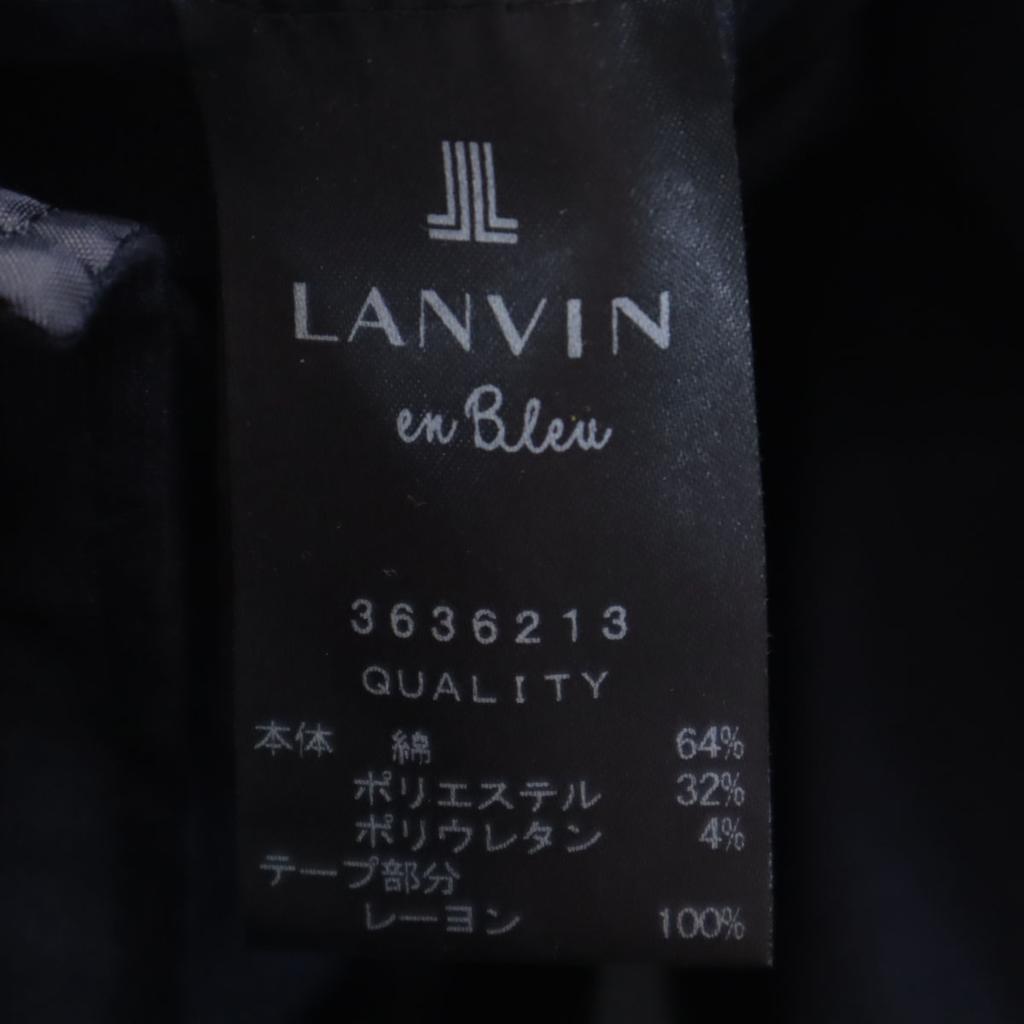 LANVIN en Bleu made in Japan lapel Jacket 38 Navy Women Used