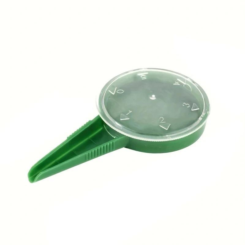 Handheld Seed Planter Tool Suitable for Small Seeds. Portable Mini Garden Manual Planter with Adjustable Sowing Distributor