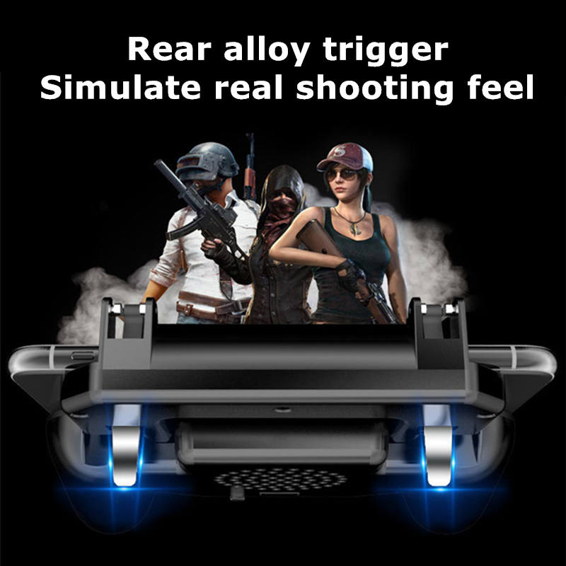 Game Pad Mobile L1 R1 Joystick for Android Smartphone Cell Phone Gamepad ON Joypad Trigger PUBG PABG PUPG Pabga Free Fire