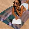 Schottischer Tartan-Print Mikrofaser Strandtuch Saugfähig Schnelltrocknend Weich Yoga Schwimmen Resort Bergsteigen Handtuch