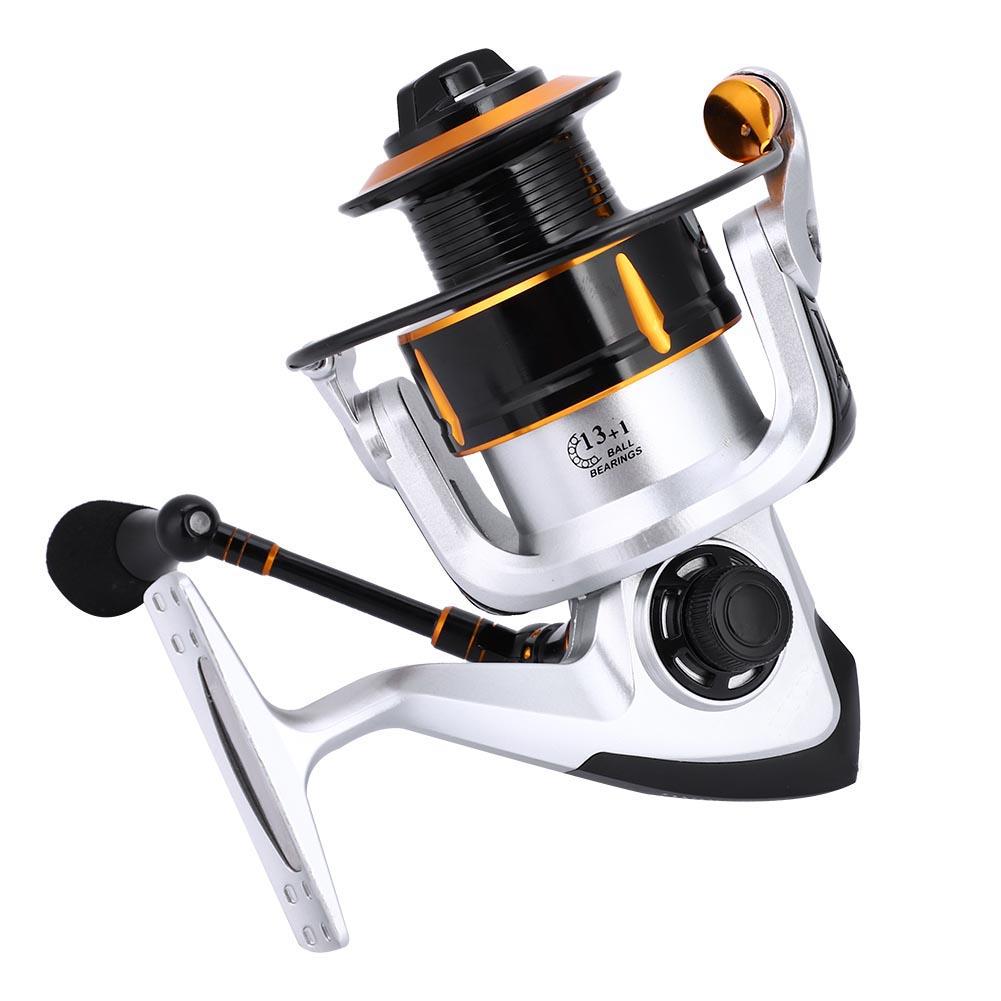 Salt Freshwater Metal Heavy Duty Lightweight Casting Spinning Fishing Reel (4000)