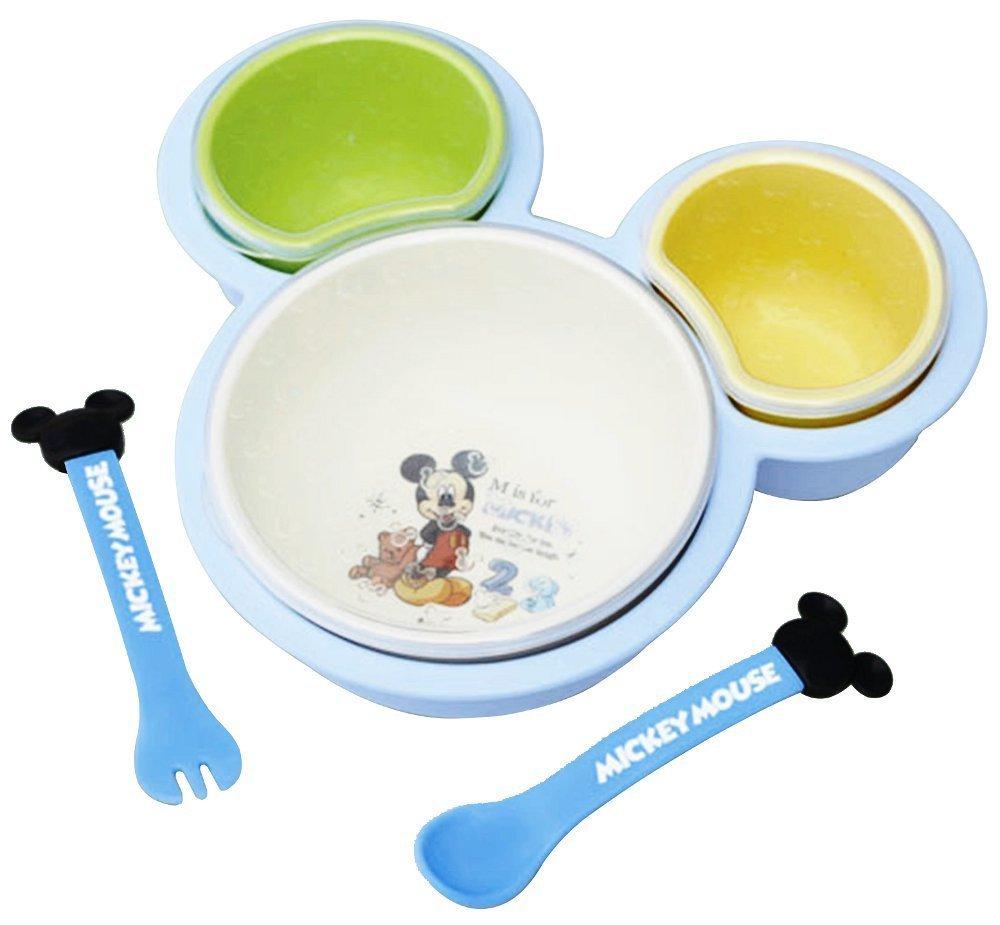 

Nishiki Kasei Baby Baby Food Mickey Mouse Tableware, Palette,