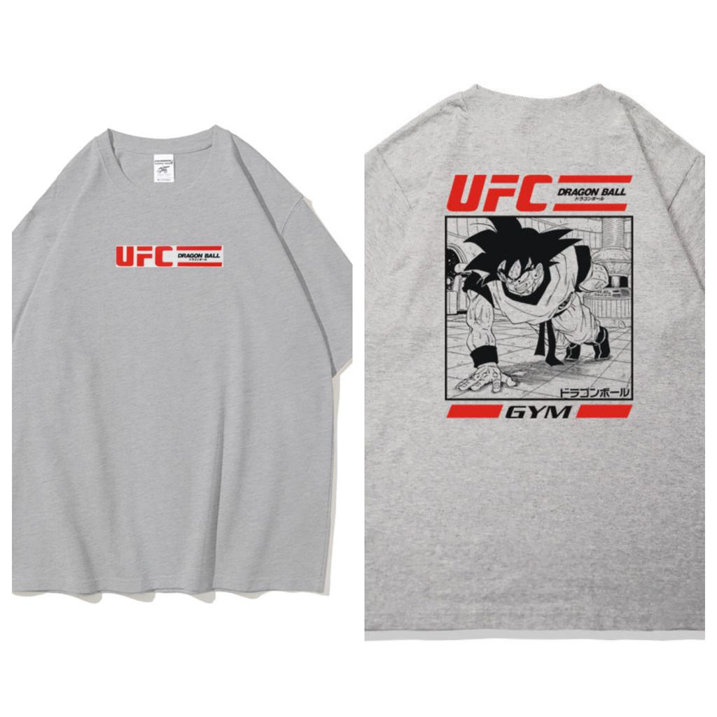 Dragon Ball Animazione Sun Wukong Giunto UFC Uomo e Donna Retro Alta Qualità Cotone Girocollo Stampato T-Shirt Tendenza Ins Top