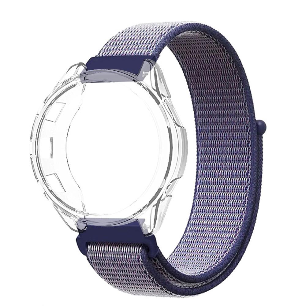 Nylon Strap + Case for Garmin Forerunner 165 265 265s 965 245 745 Ultra Light Fast Drying Watch Band Protector Case Soft Cover