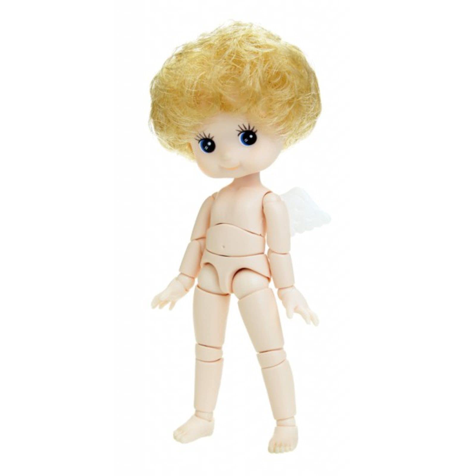 Obitsu Manufacturing Полностью шарнирная Kewpie Коллекция волос Афро Золотой 11FQHC-AF-GL