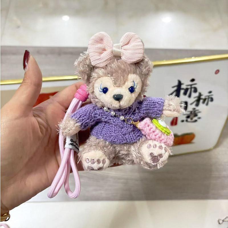 Adorable Plush Bear Keychain Cute Soft Toy For Girls Available In Various Colors