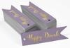 Inkdotpot Pack Of 100 Happy Diwali Favor Paper Tags Craft Real Gold Foil Hang