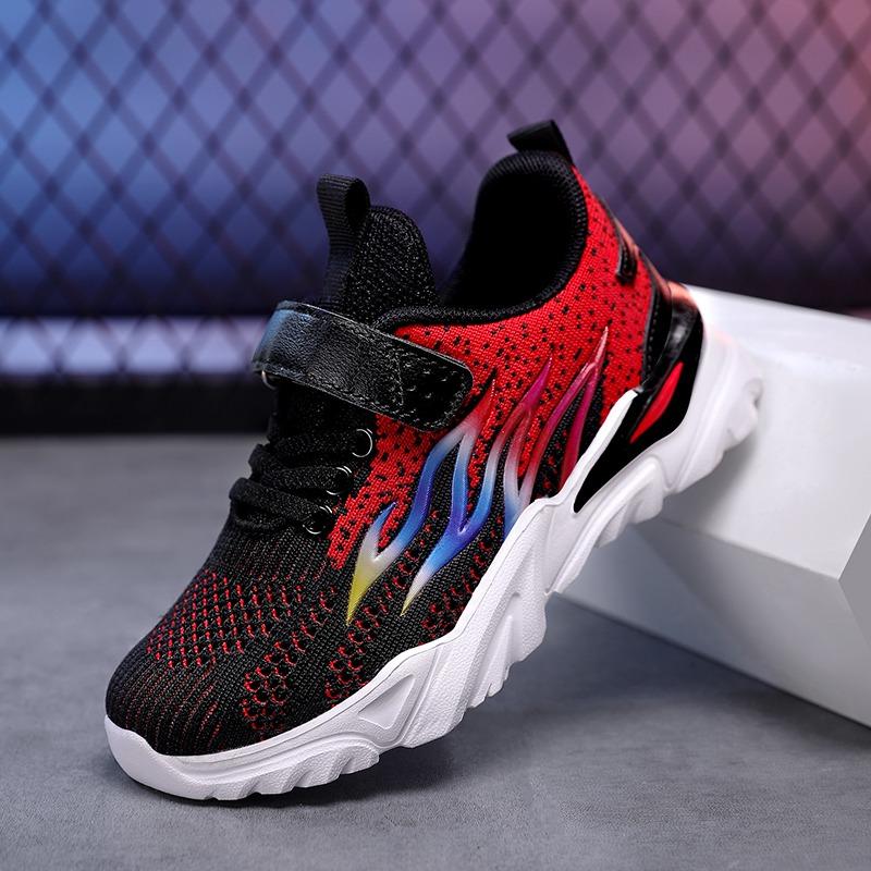 Dětské boty Flame Outdoorové sportovní Chlapecké boty Ležérní Dívčí boty Dětské lehké elastické boty