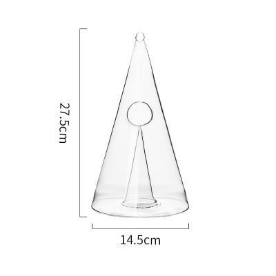 Cone Wine Decanter Separator Bar Accessories High Borosilicate Glass Wine Set Pyramid Waterfall Faster Bordeaux Pourer Aerator