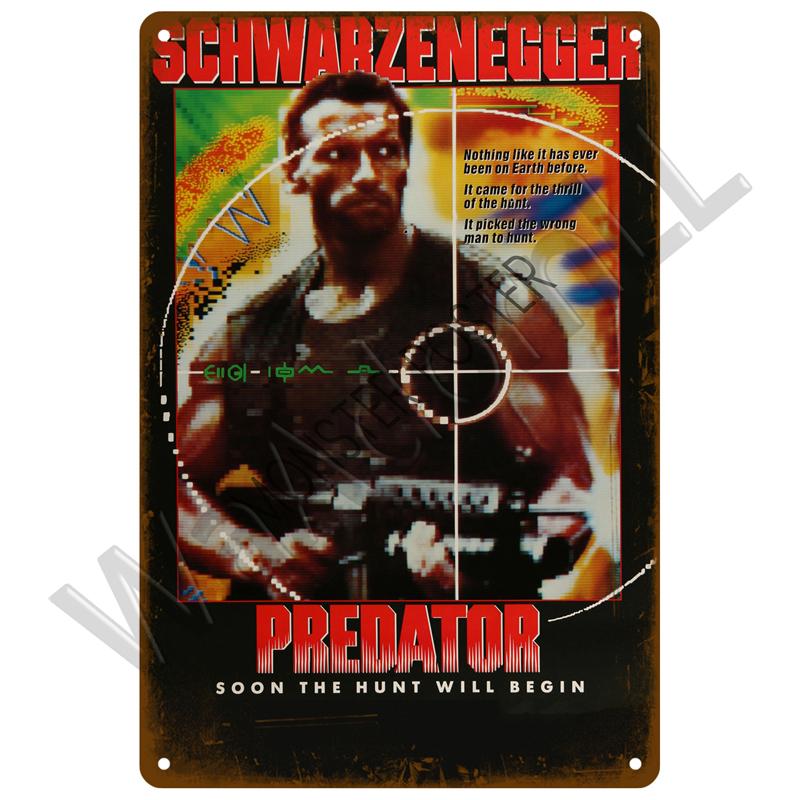 Vintage Metall Zeichen Film Retro Zinn Zeichen Ästhetischen Wohnzimmer Metall Wand Dekor Dekoration Kino Industrie Deco Filme Poster