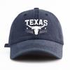 Pc TEXAS Print Washed Baseball Cap Classic Casual Stylish Perfect Gift For Families And Friends