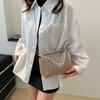 Chain Bag, Women's Single Shoulder Crossbody Bag, Large Capacity Casual Bag, Diamond Inlaid Bag