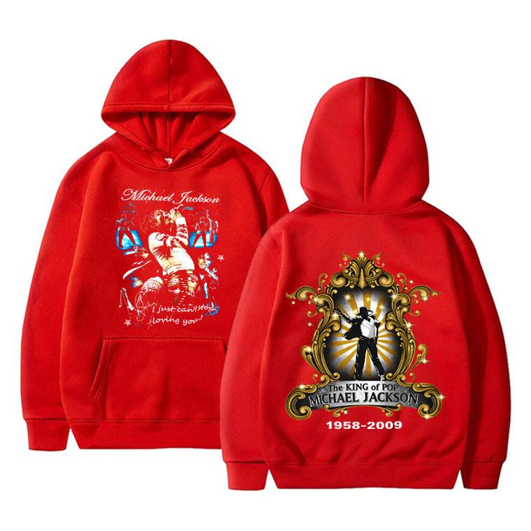 The King Of Pop Michajackson Graphic Hoodie Men Women  Vintage Gothic Rock Sweatshirt Male Punk Oversized Tracksuit Hoodies