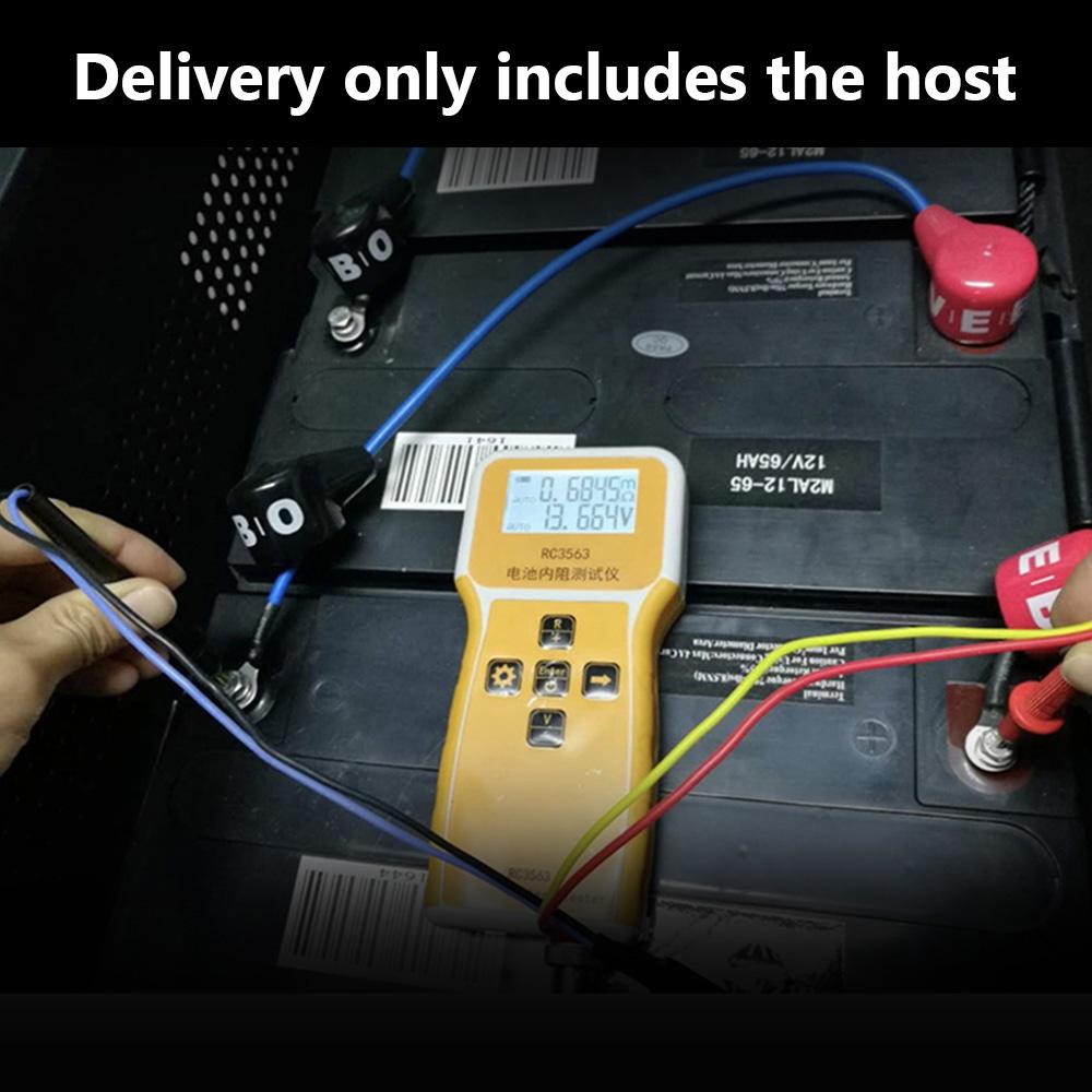 RC3563 18650 Battery Internal Resistance Tester High-Precision True Four-Wire AC Lithium Iron Phosphate Type-C Battery Tester