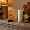 Halloween Courtyard Decorations Pumpkin Figure Ornaments Hand-Painted Resin with Expressions