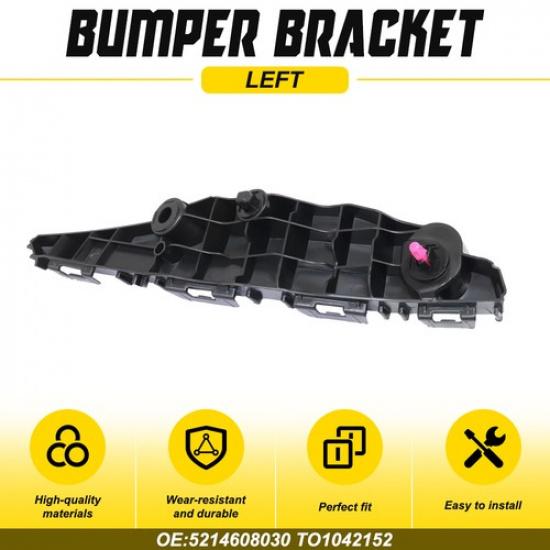 Front Bumper Bracket Retainer Support for -2025 Sienna Toyota Side Driver