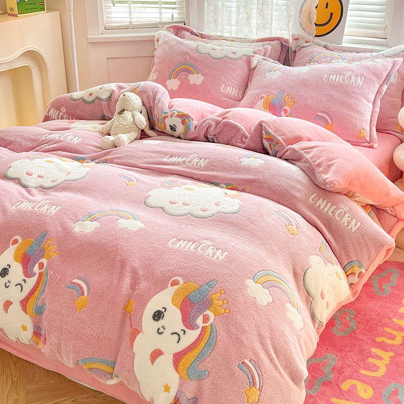 

WOSTAR Зимовий теплий фланелевий підковдра 220x240 розмір king для пари пухнаста оксамитова флісова розкішна постільна білизна для двоспального ліжка Pillowcase No cover