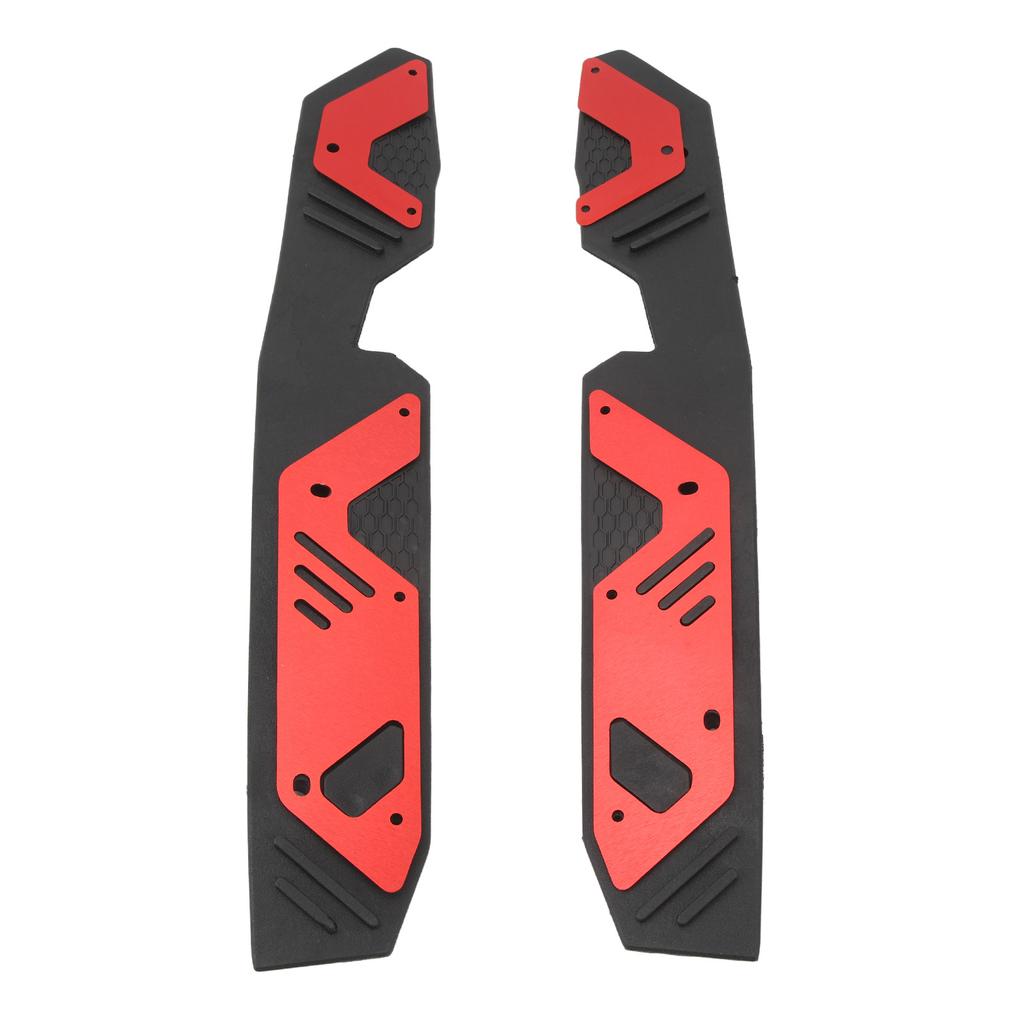 1Pair Motorcycle Footrest Pedal Pad Left Right Anti Slip Stylish Rugged Foot Pegs Plate Pad For ADV160