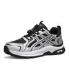 Four Seasons Trend Fashion Low-top Foot Hiking Shoes Contrast Colors Men's Outdoor Casual Sneakers Student Platform Shoes