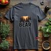 Bear Graphic T-Shirt: Wilderness Hunting Style Tee