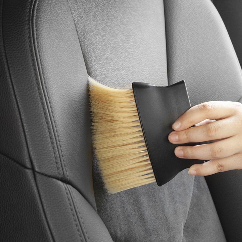 Car Interior Dust Brush Car Cleaning Brush Soft Detailing Brush for Automotive Dashboard Vents