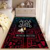 "Alicia Underground Themed Carpet with Artistic Design for Home Decor" Suitable for use as an anti-slip for living room bedroom sofas