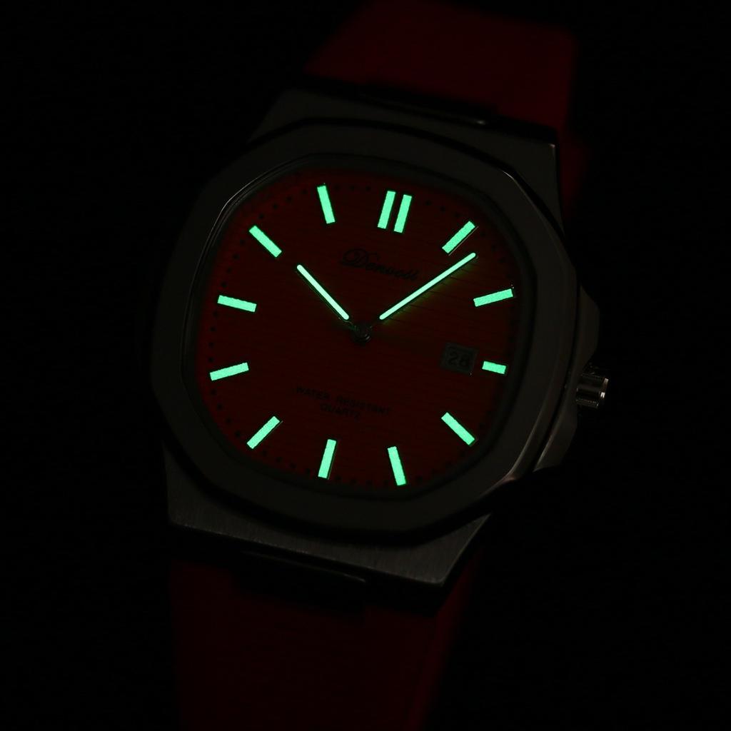 Fashion Business Classic Nautilus Men's Watch Silicone Strap Waterproof Quartz Wristwatch