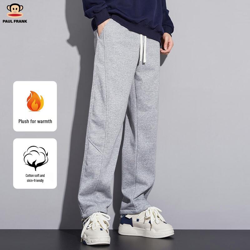 paul frank Men's Winter Straight-Leg Warm Casual Pants