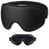 Soft Padded Blocking Light Eye Mask Relax Blindfold Eye Shade Blindfold 3D Sleeping Mask  Relax