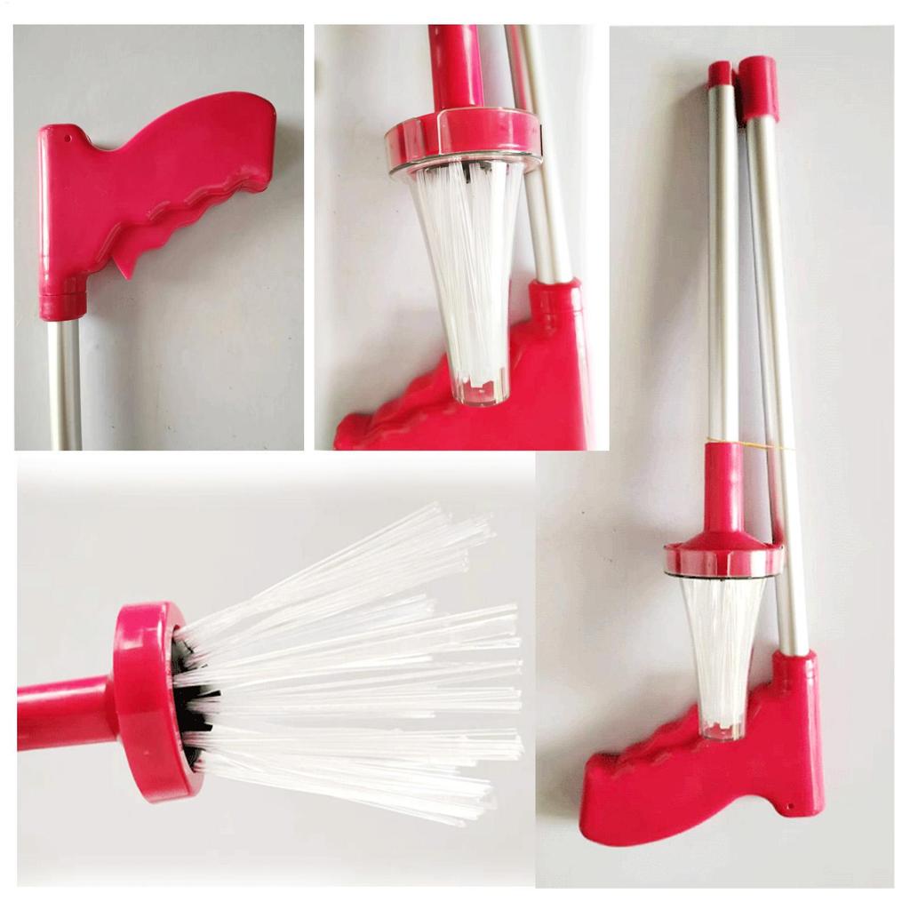 Long Handle Spider Catcher & Cockroach Grabber Tool, Folding Bug Trap, Safe Insect Pick Up Tool for Family Home Outdoor Use