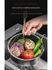 304 Stainless Steel Steaming Basket for Rice Cooker, Soup Separator, Water Bath Cooking Steamer, Household Steaming Rack