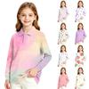 Girls' Long Sleeve Printed School Uniform Top for Casual and Formal Occasions