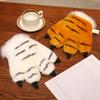 Stuffed Toys Animal Paw Plush Gloves Furry Texture Bear Paw Plush Gloves  Role Playing