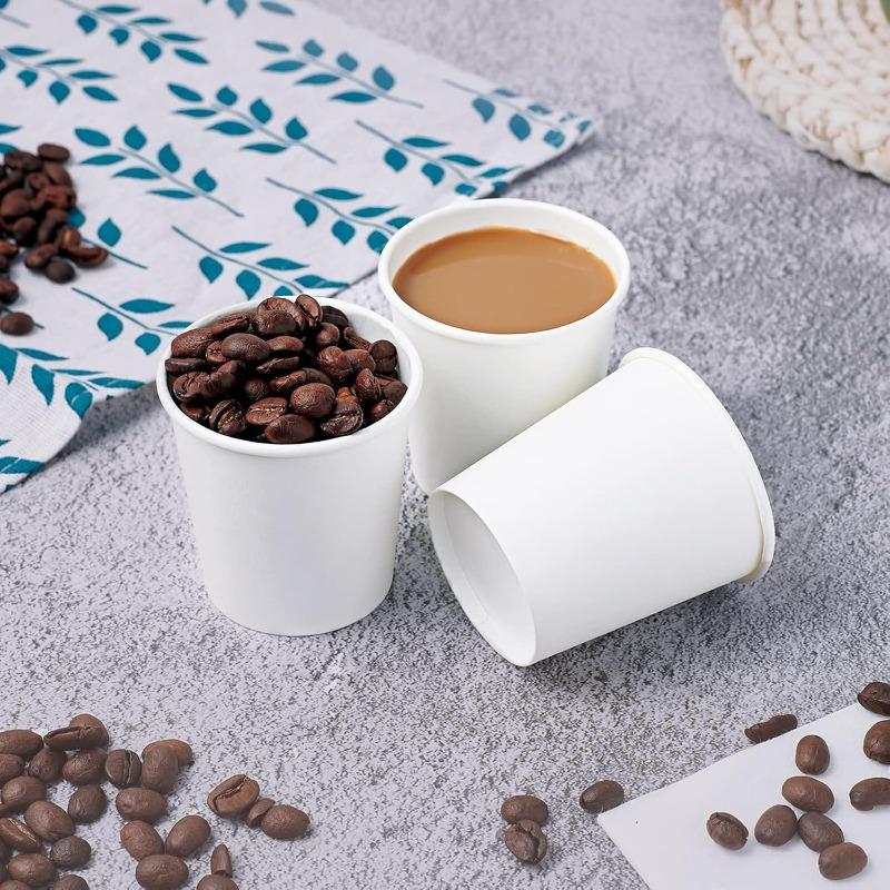 50/100PCS Disposable Small Paper Cups Supermarket Tasting Party Office Coffee Drinks Candies SnackHotel Mini Mouthwash Cup