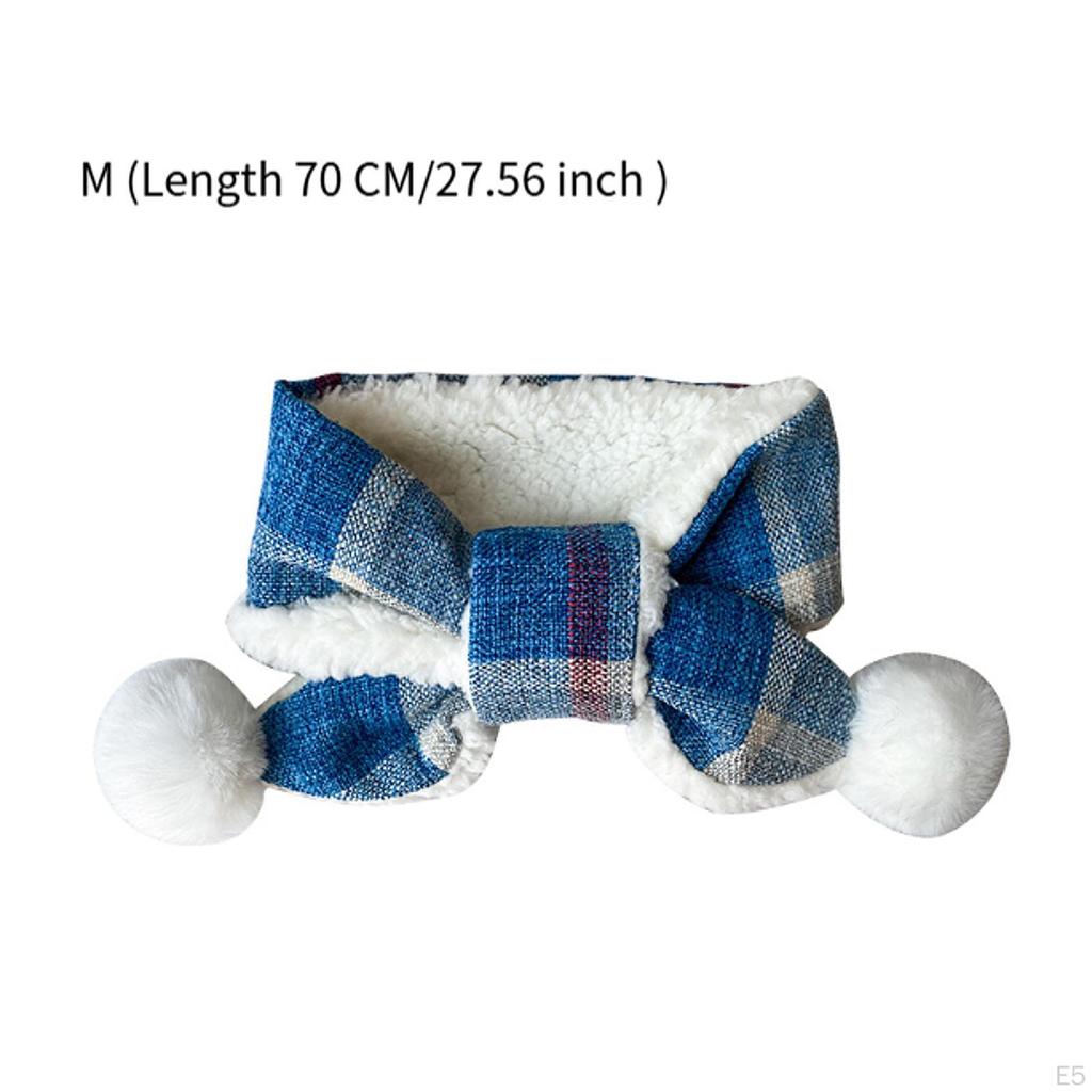 Cozy Pet Neckwear for Winter Adventures
